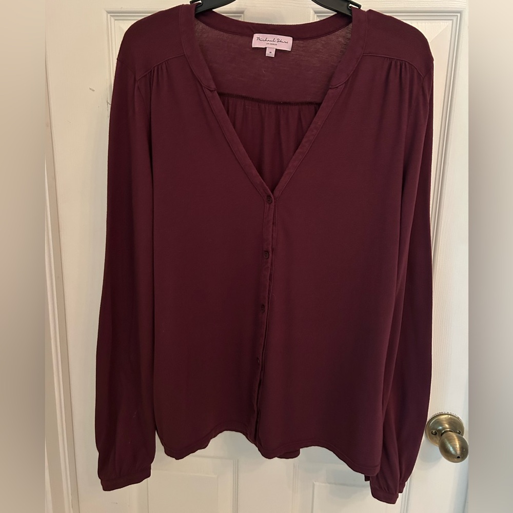 Michael Stars long sleeve button down shirt